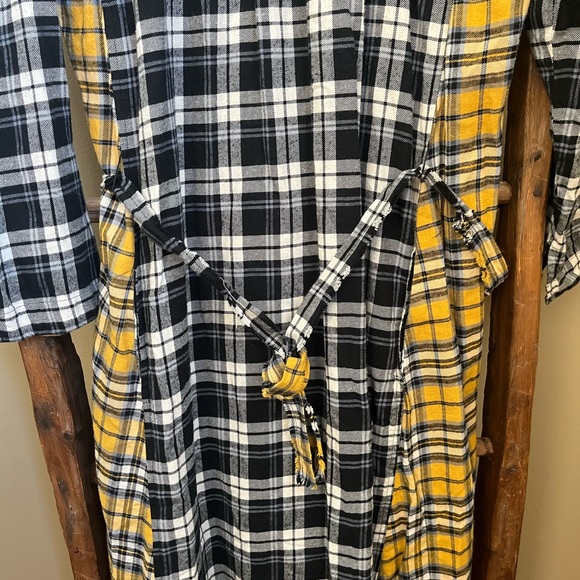 UQNATU Nomad Dress - Mixed Plaid Size Snall & Medium - Picture 5 of 13